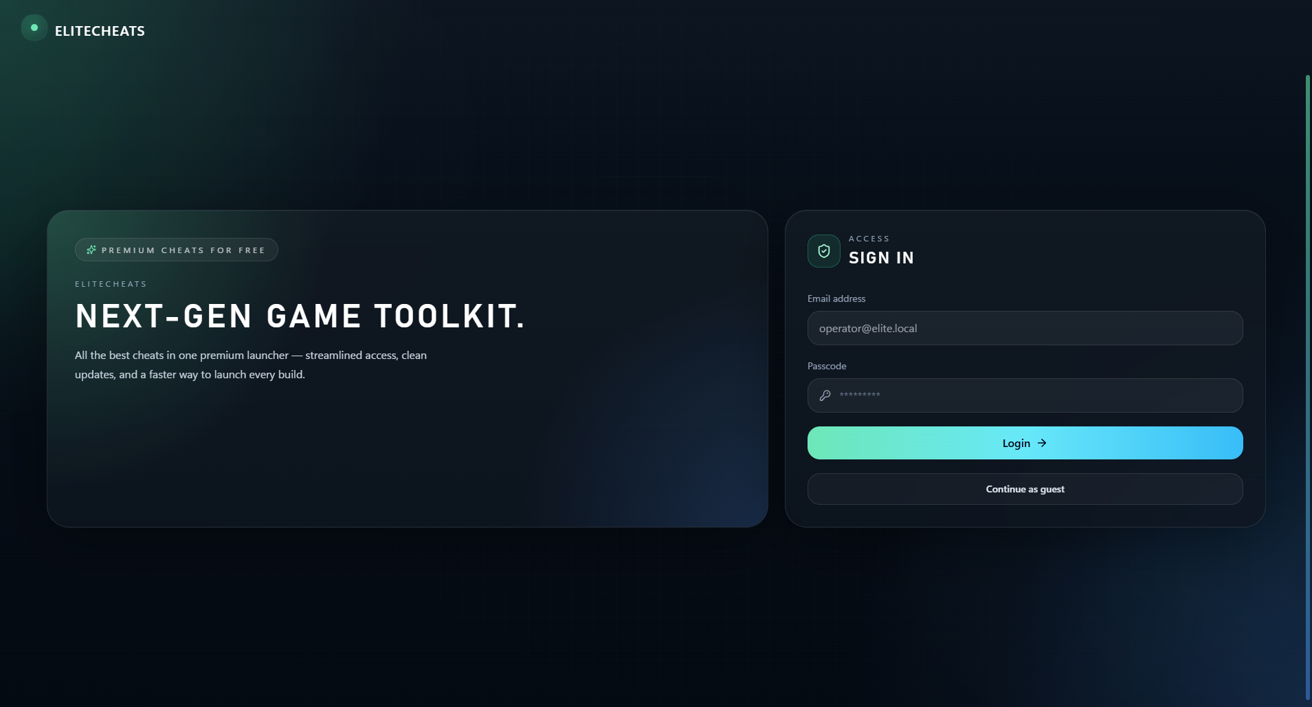 Launcher engine window viewport preview